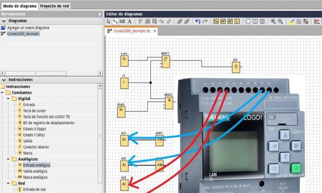 Constantes analógicas LOGO Siemens qué son y cómo se usan