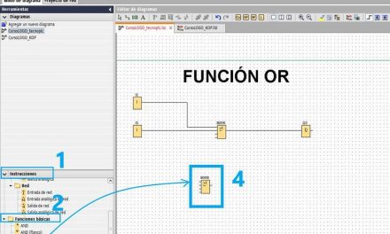 Función OR LOGO Siemens cómo se usa y ejemplos paso a paso