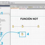 Función NOT LOGO Siemens cómo funciona y ejemplos paso a paso