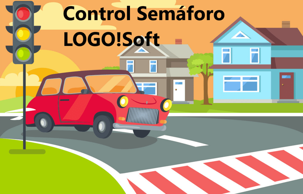 Programar semáforo vehículos LOGO Soft con control horario