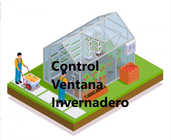 Control ventana invernadero con LOGO Soft Comfort